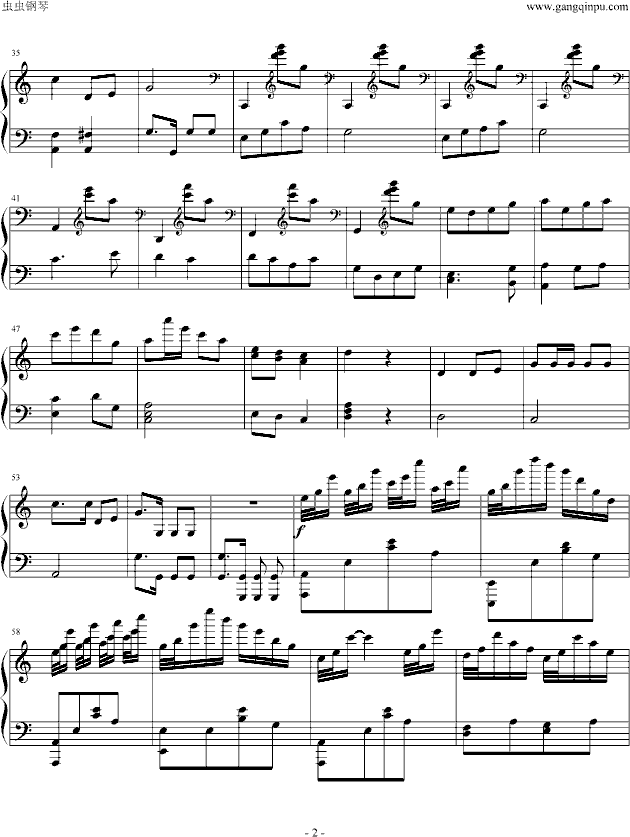 小燕子钢琴变奏曲