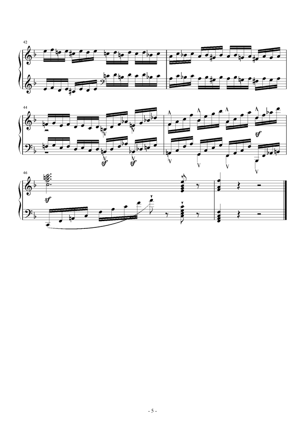 克列门蒂练习曲No.13