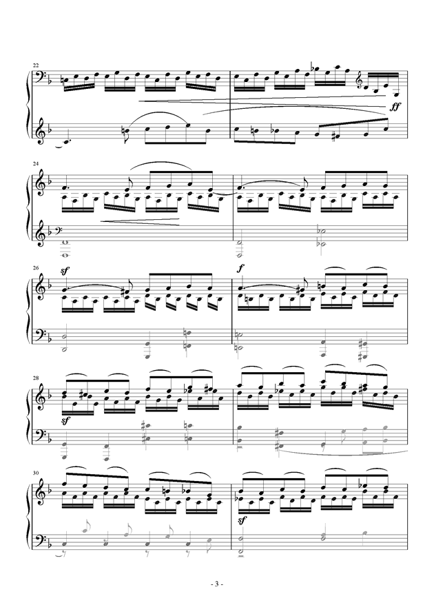 克列门蒂练习曲No.13