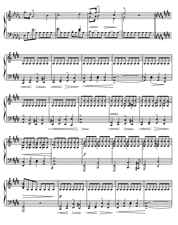 雨滴（肖邦前奏曲 第15号）